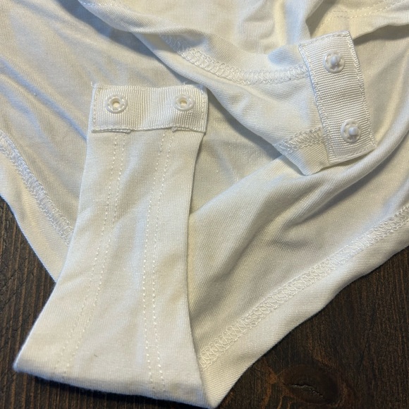 Poseshe White Bodysuit; Women’s 2x - Picture 2 of 3